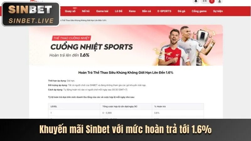 Banner khuyến mãi thể thao độc quyền